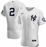Yankees 2 Derek Jeter White Nike 2020 Nike Hall of Fame Induction Cool Base Jersey Dzhi,baseball caps,new era cap wholesale,wholesale hats